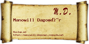 Manowill Dagomér névjegykártya